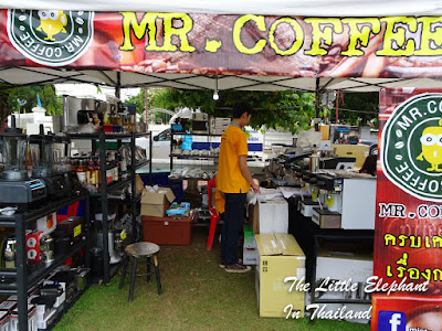 Coffee Market in Nan, North Thailand