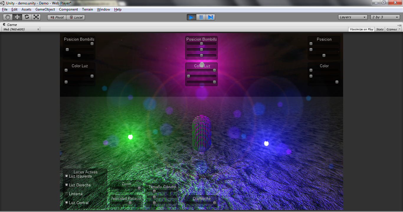 Powered by Unity Lights in Unity