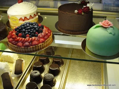 cakes at Costeaux French Bakery & Cafe in Healdsburg, California