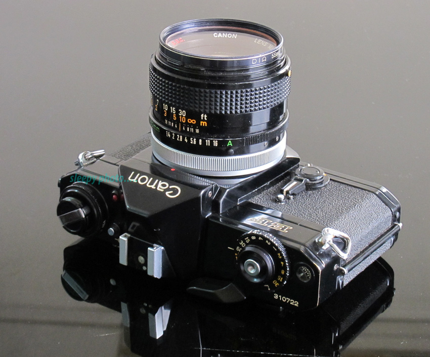sleepy photographer Canon EF (Canon SLR Film Camera)