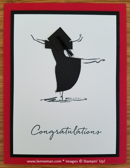 Dena Lenneman Stampin Up Demonstrator Beautiful You Floral Phrases Graduation
