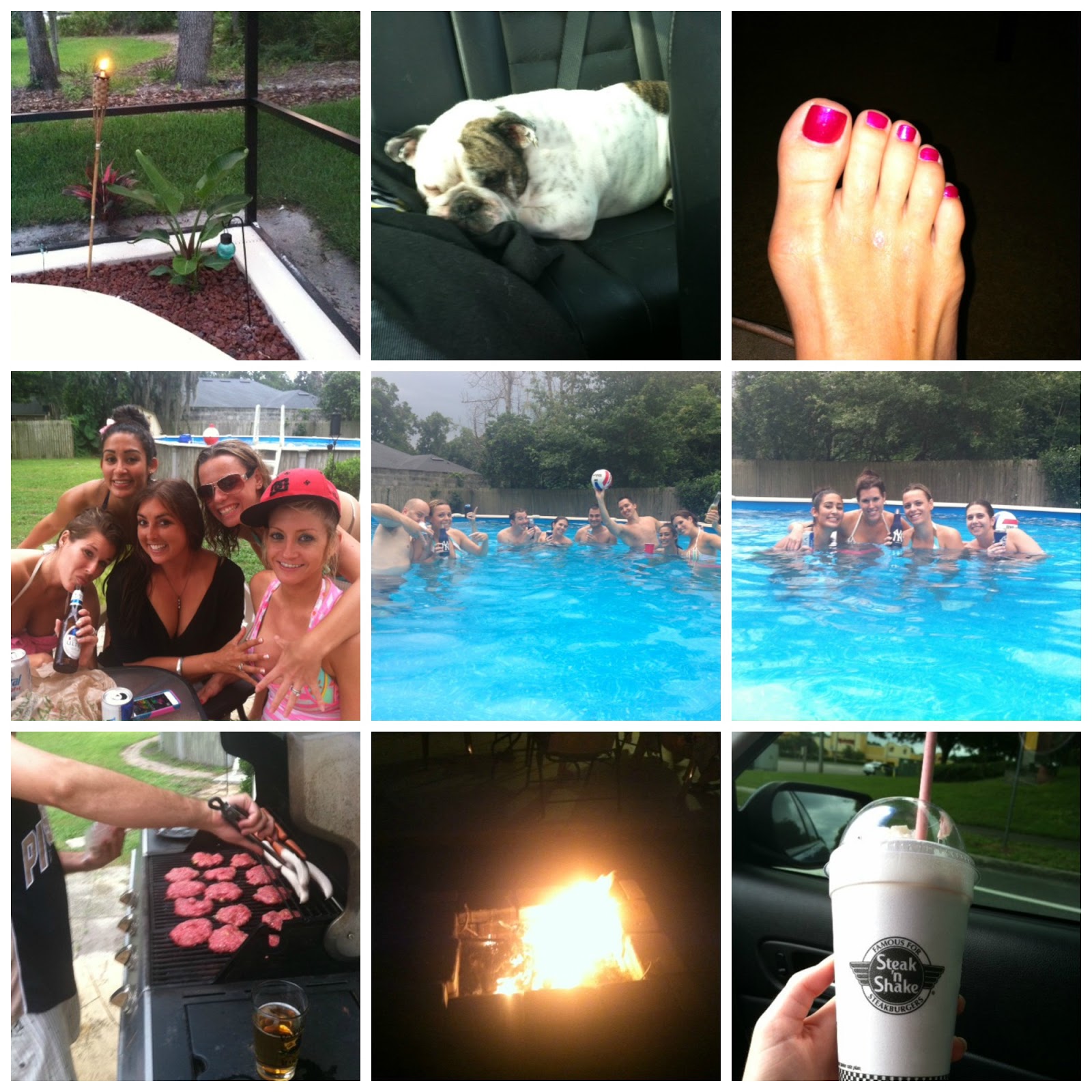 Pool Party Shenanigans Green Fashionista