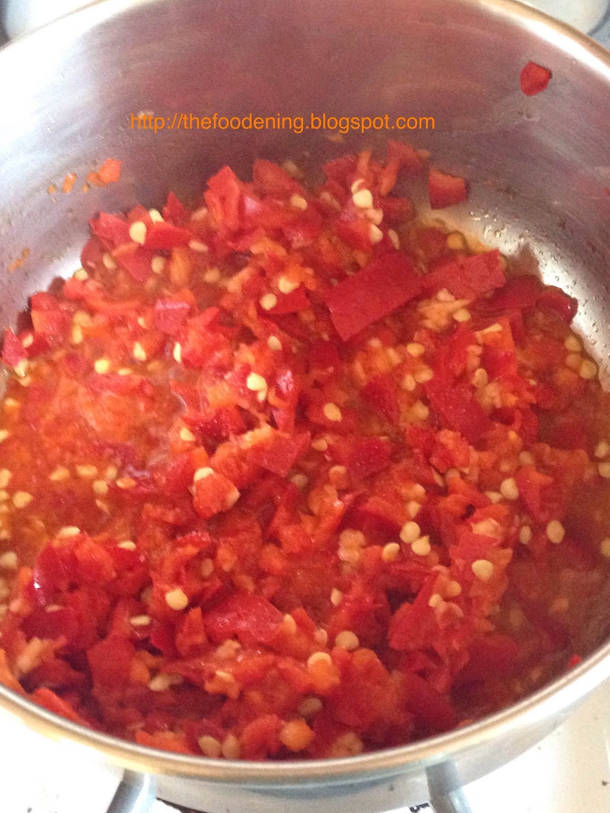The Foodening Blog Sweet Chili Paste (La Jiao Jiang)