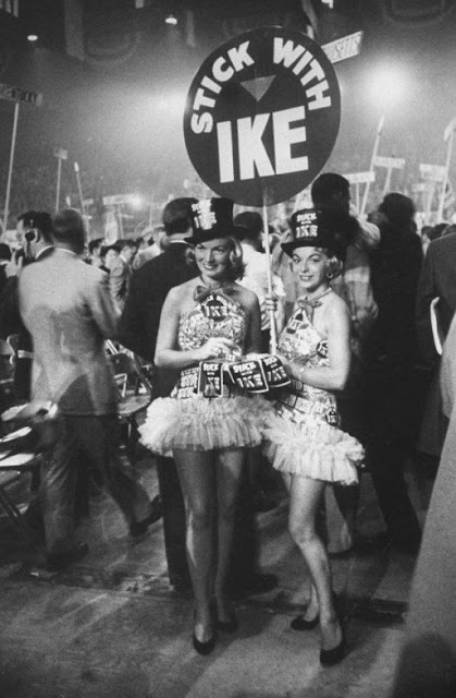 1956 Republican National Convention, San Francisco, California. Stick with Ike 1956 Republican National Convention, San Francisco, California. Stick with Ike