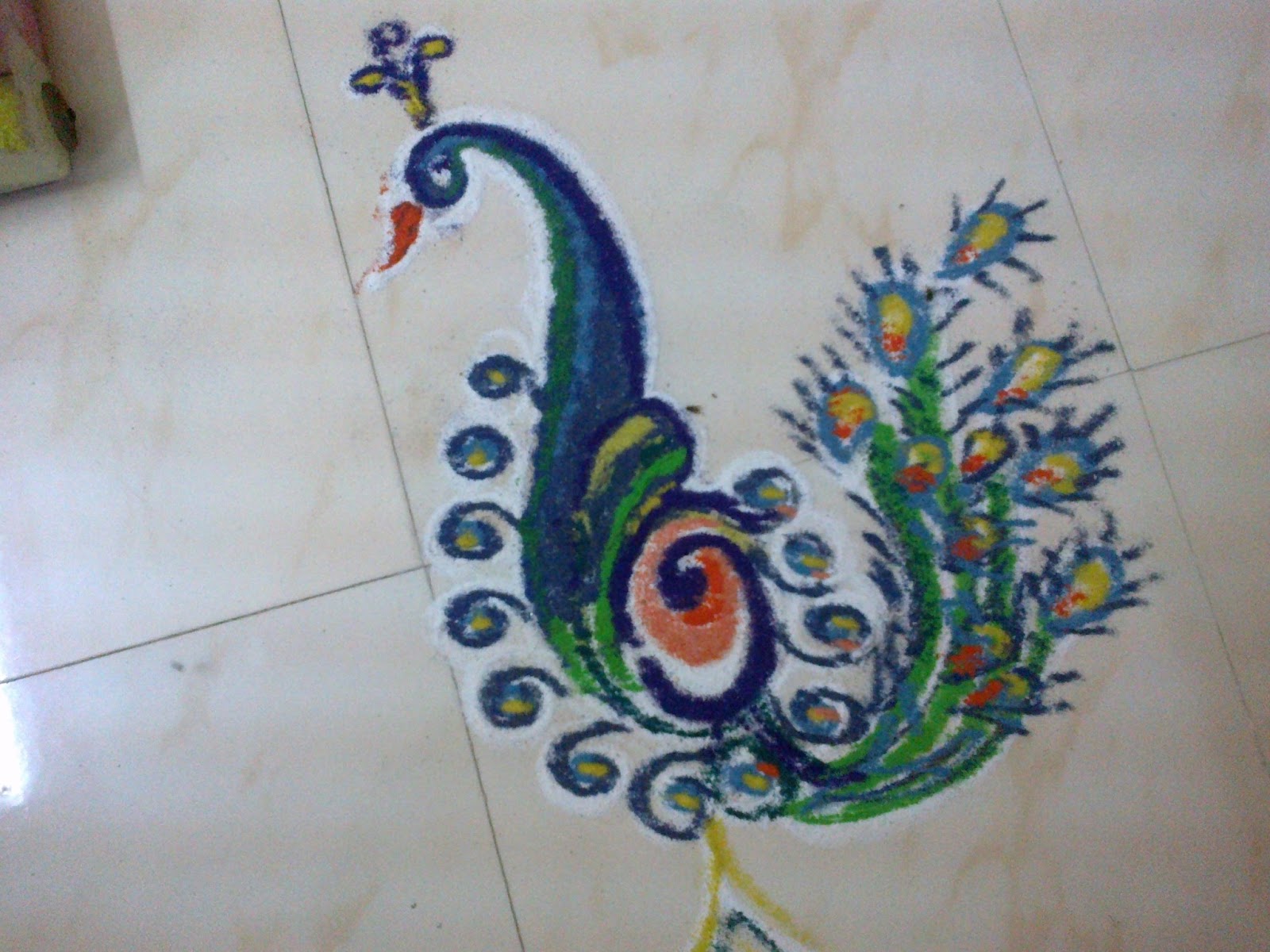 Art Corner: Latest Rangoli Designs