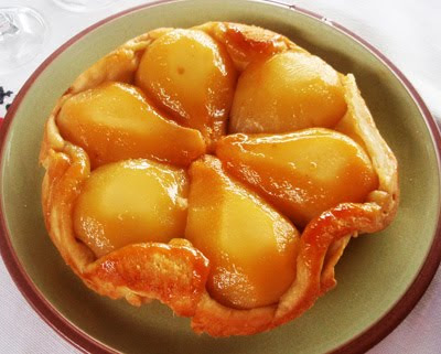 Tarta Tatin de pera