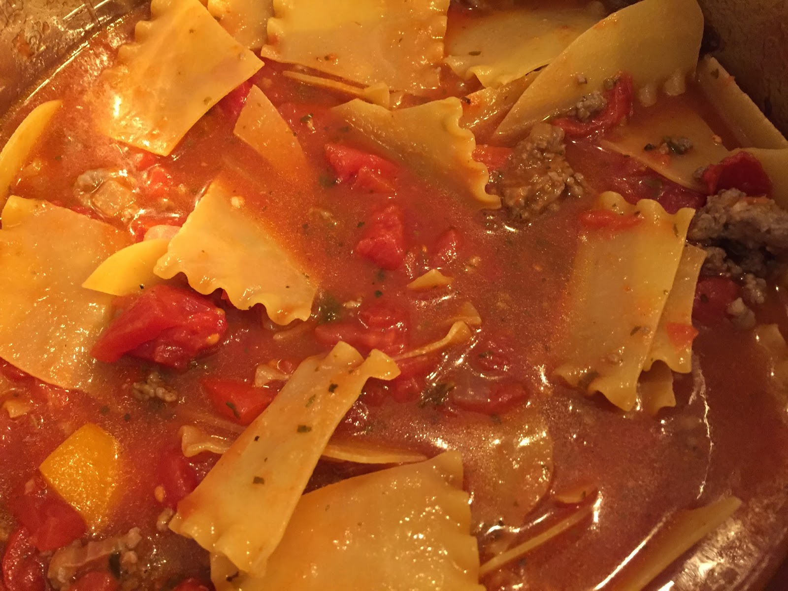 Tipsy Kitchen If a Lasagna Falls Into a Pressure Cooker and No One is