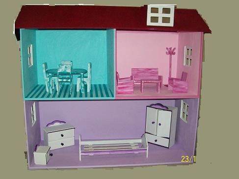 casa de muñecas (tipo barbie)
