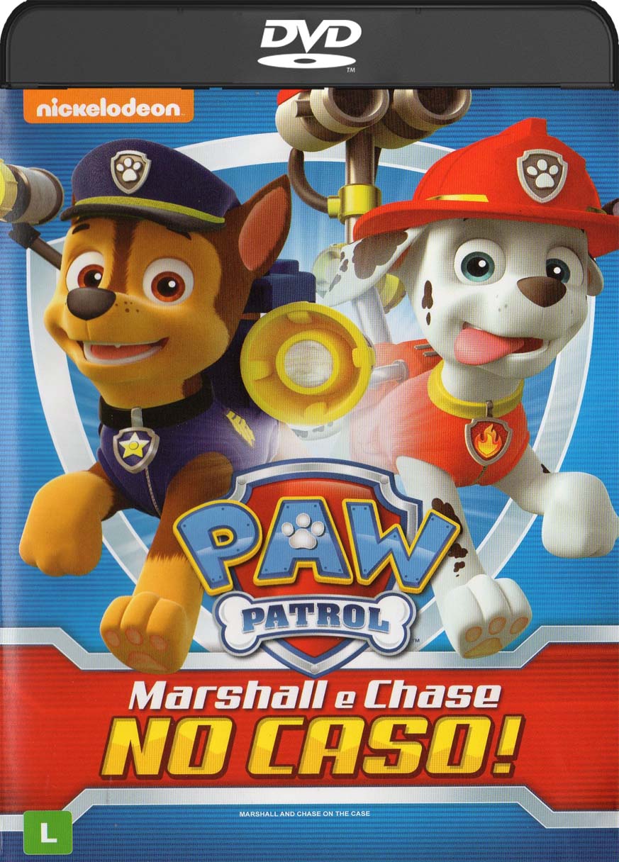 Paw Patrol – Marshall e Chase no Caso! (2016) DVD-R Oficial Paw Patrol – Marshall e Chase no Caso! (2016) DVD-R Oficial