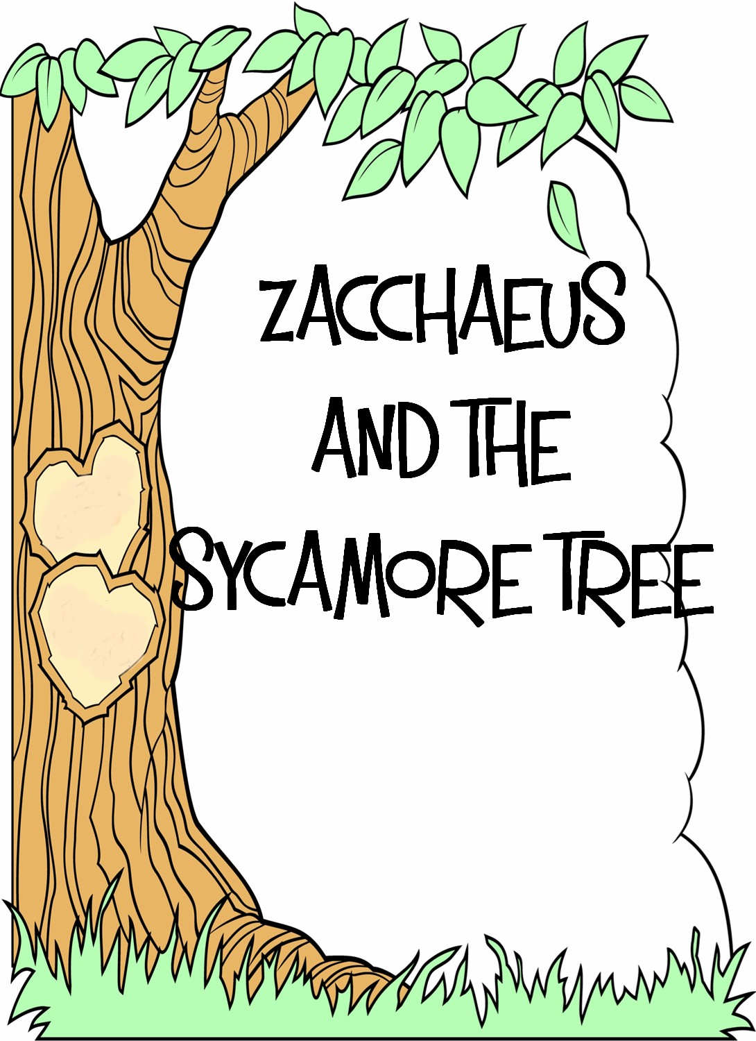 zacchaeus tax collector coloring pages - photo #39