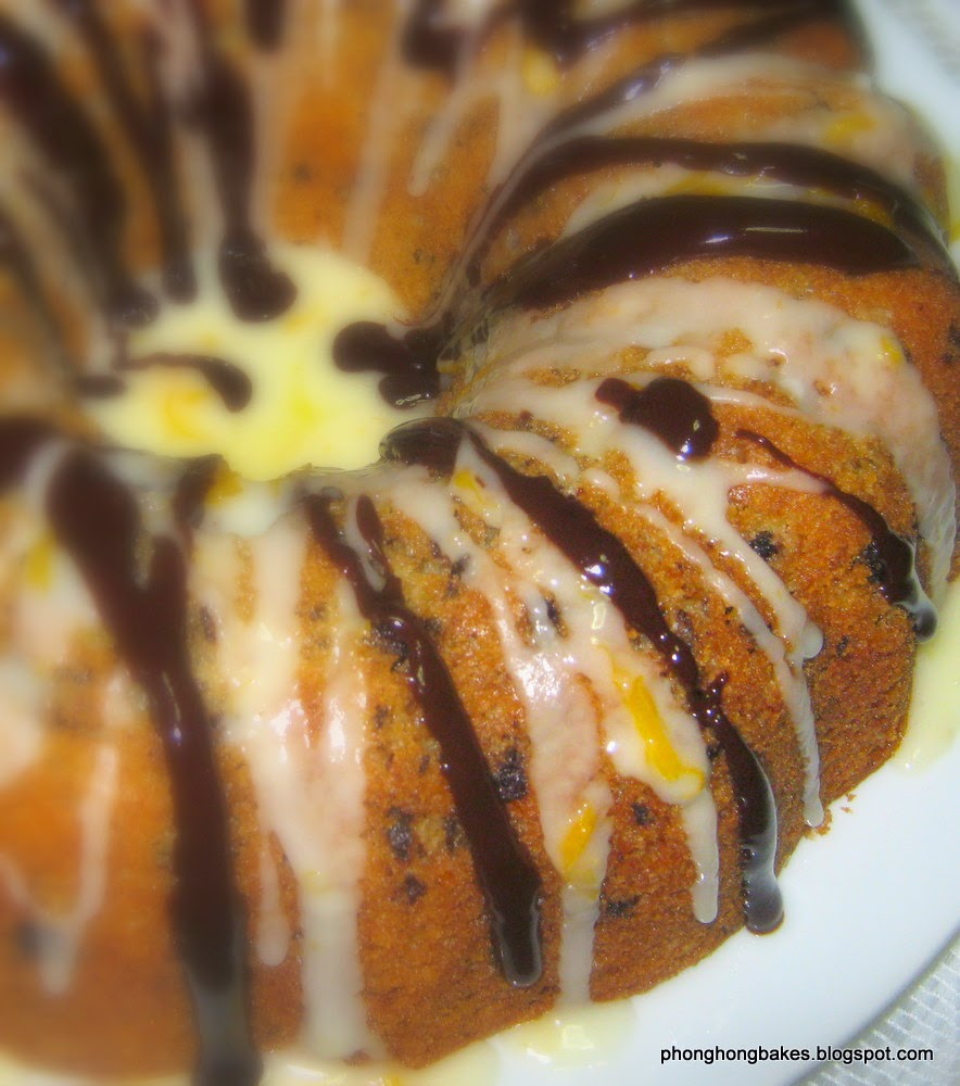 Chocolate Orange Ring Cake