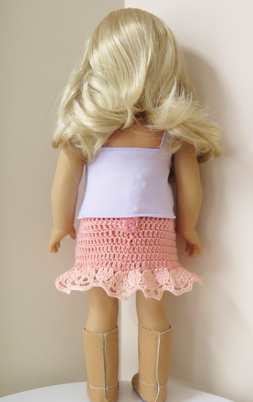 Crocheted Doll Skirt