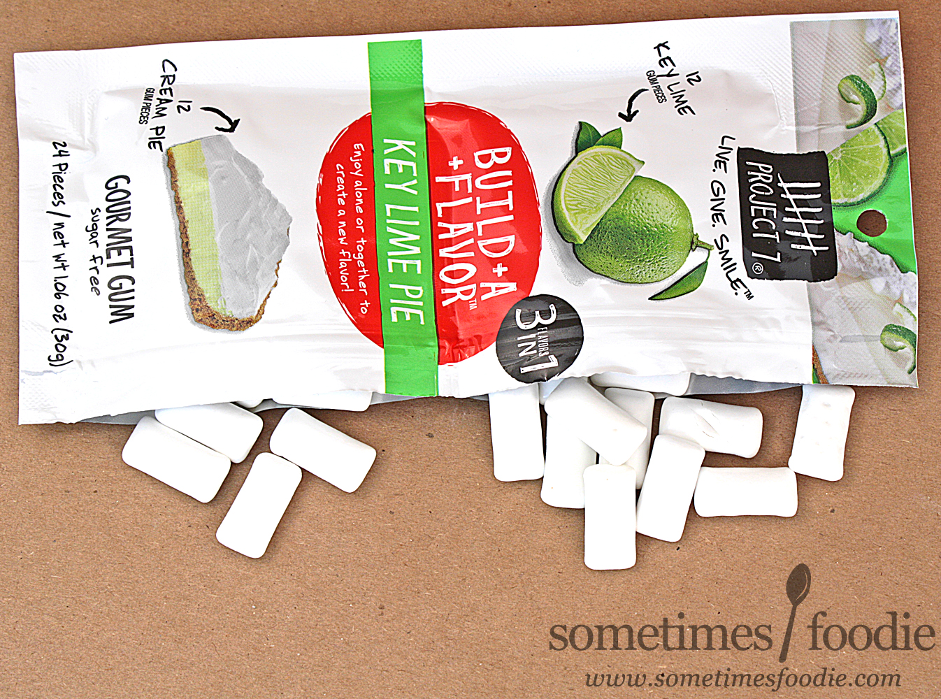 Sometimes Foodie Project 7 Key Lime Pie Build+A+Flavor Gum Target