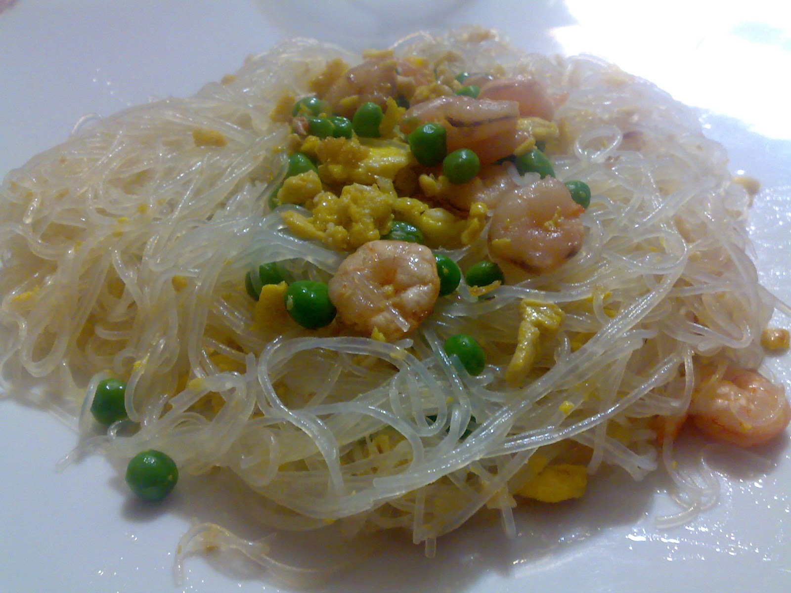 Riso con gamberetti alla cinese