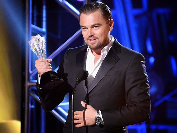 Leonardo Dicaprio Critics Choice Movie Awards 2014