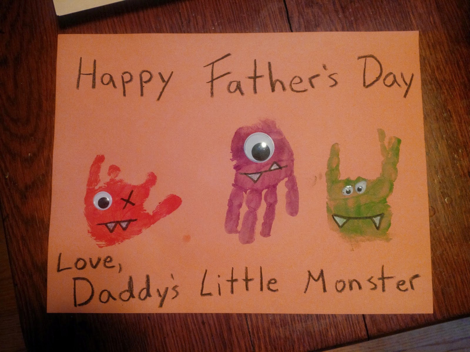 Baby and Me: Father's Day Craft #2