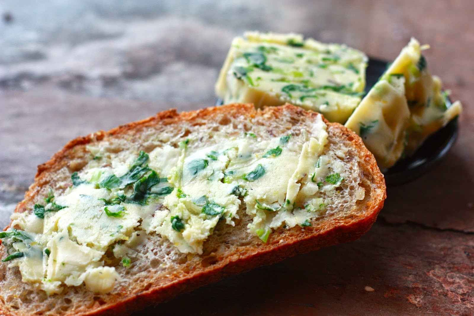 A natural food blog Ramp Butter