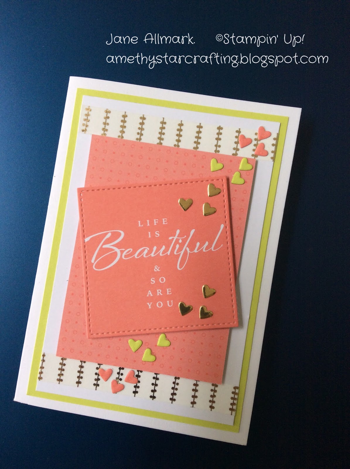 Crafting With Jane Stampin Up Memories and More