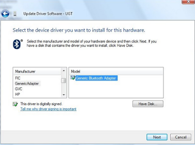 Generic Bluetooth Dongle - Error Code 43
