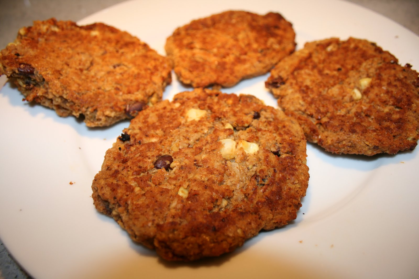 Hibbard Kitchen Vegan Black Bean Oat Burgers