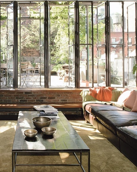 Cup Half Full: Steel Cased Windows