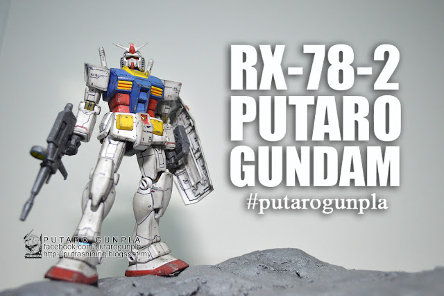 HGUC 1/144 RX-78-2 GUNDAM Custom Paint by Putra Shining - PUTARO GUNPLA