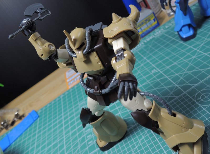 Hg 1 144 Yms 07a 0 プロトタイプグフ 機動実証機 サンドカラー を組む 何でも雑記板 未定
