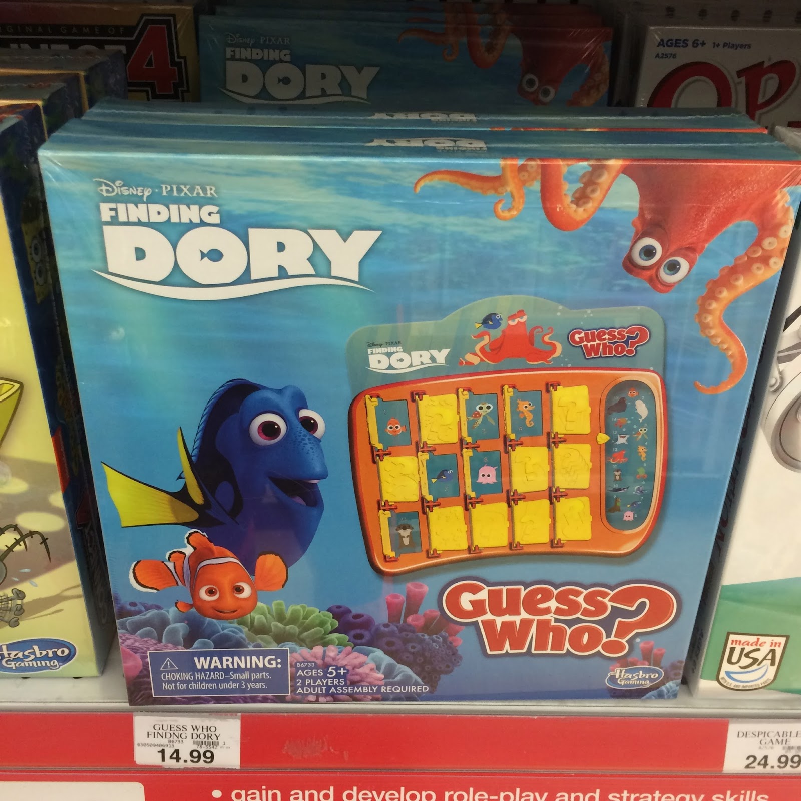 target finding dory toys