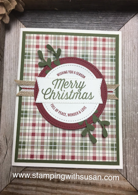 Stampin' Up!, www.stampingwithsusan.com, 2018 Holiday Catalog, Festive Farmhouse
