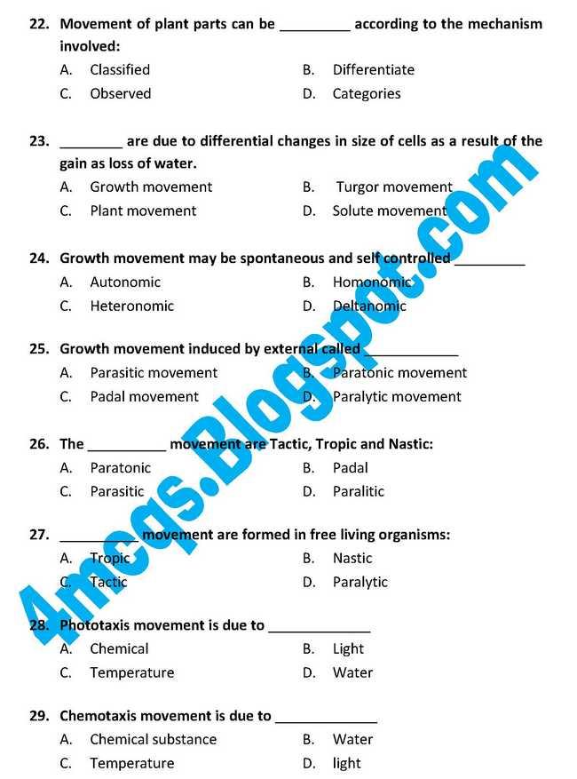 4 MCQ's Chapter 2 SUPPORT & MOVEMENT Mcqs