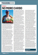 Latest Photojournalism: Nutrition article published in July 2012 TriathlonPLUS