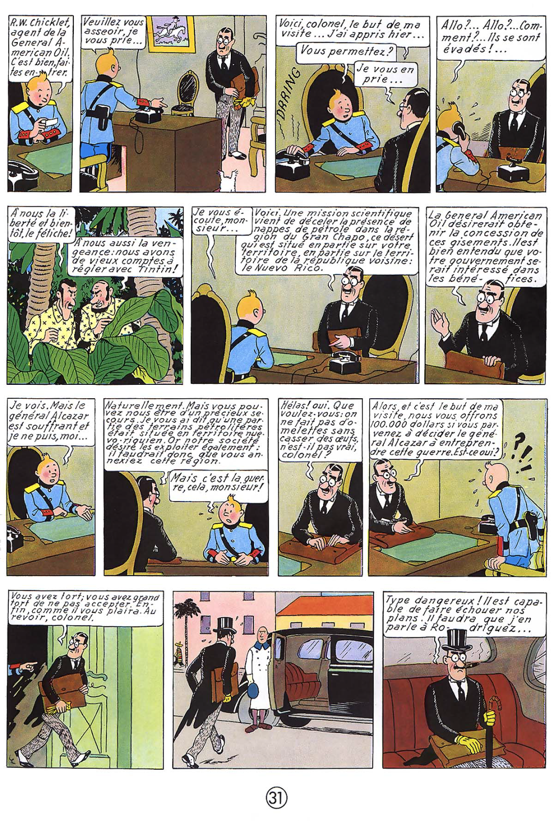 Terre-sans-mal: Tintin au Paraguay