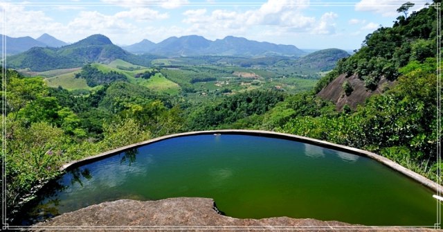 Natureza preservada no Mosteiro Zen Budista