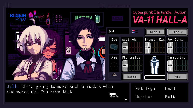 Análise: VA-11 Hall-A: Cyberpunk Bartender Action (PC) é peculiarmente divertido - GameBlast