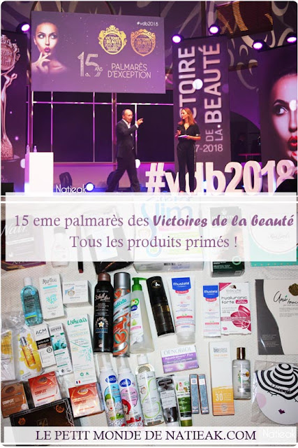 Palmarès 2017-2018 de la 15 eme édition des Victoires de la beauté