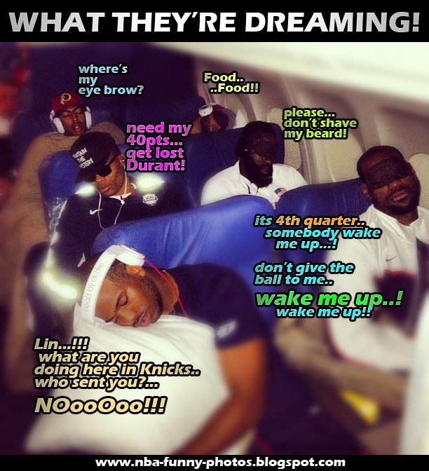 Team USA Sleeping Moment NBA FUNNY MOMENTS