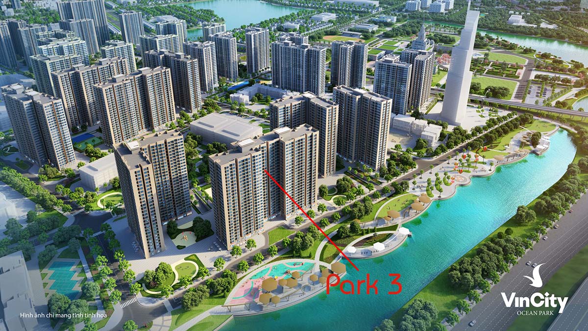 Tòa Park 3 VinCity Ocean Park Gia Lâm Tòa Park 3 VinCity Ocean Park Gia Lâm