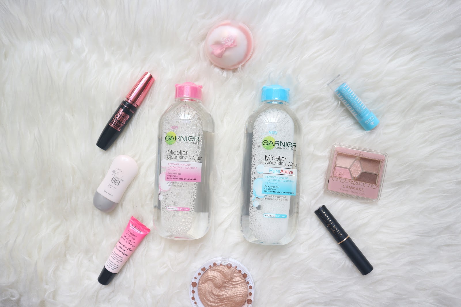 Diary of Niken REVIEW GARNIER MICELLAR WATER PINK & BLUE