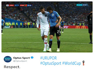 Moment-indah-antara-Christiano-Ronaldo-dan-cavani-di-piala-dunia-2018
