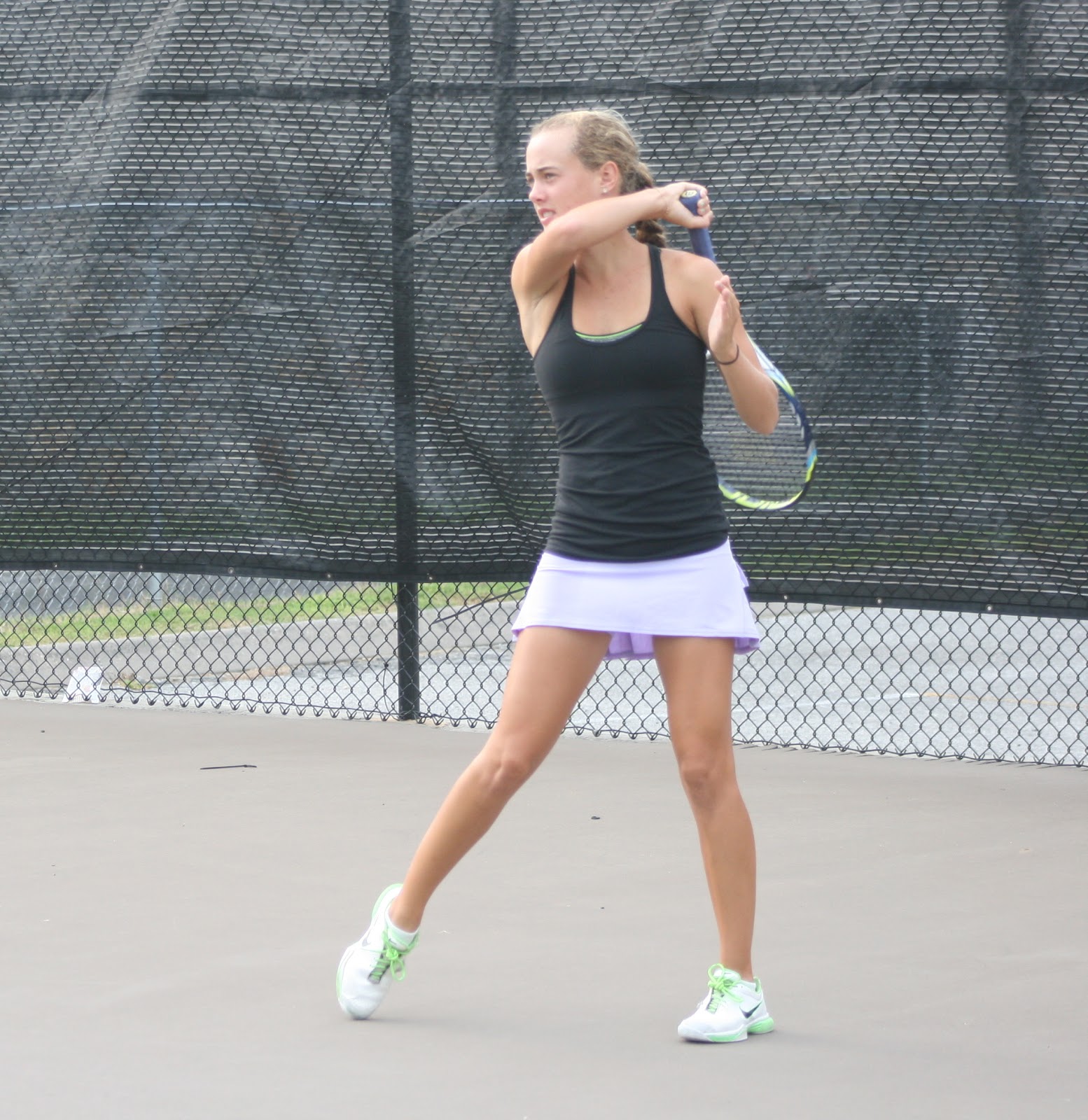 The Lady Caps had their toughest match yet this season against a deep