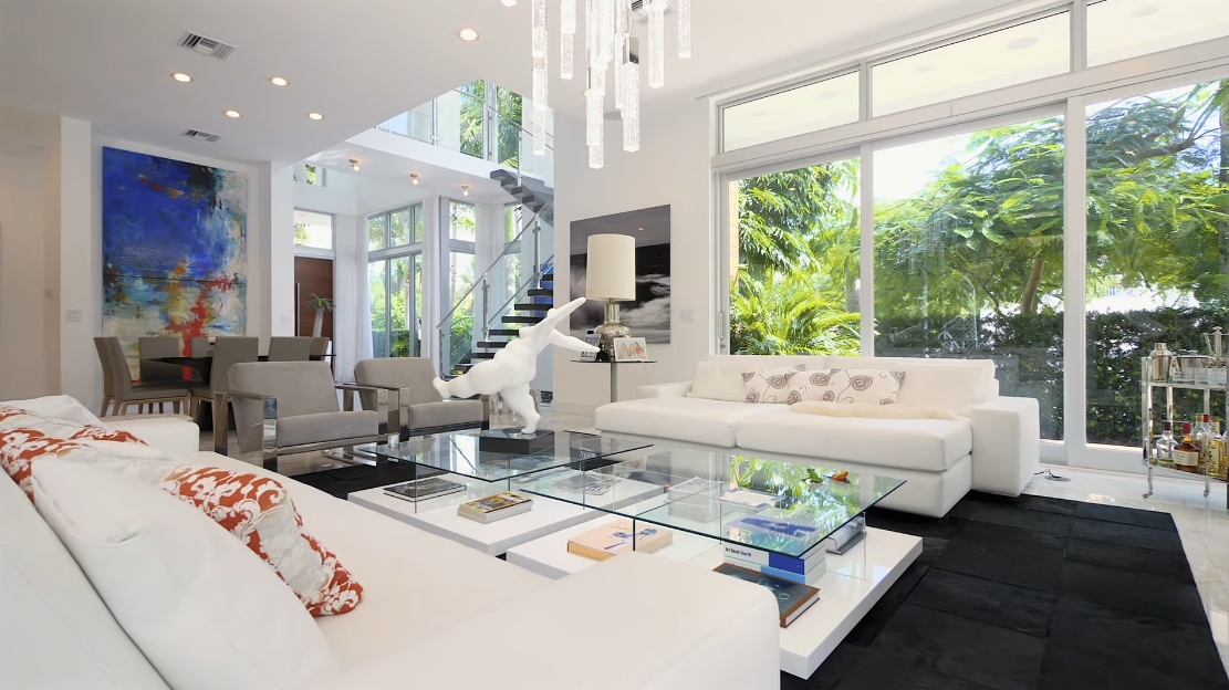 Tour 120 N Hibiscus Dr, Miami Beach FL vs. 40 Interior Design Photos