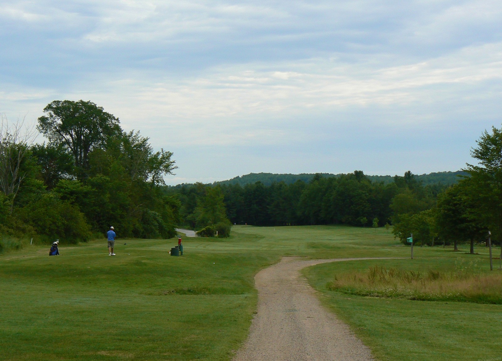 Two GolfersOne Pension Essex Country Club in Vermont