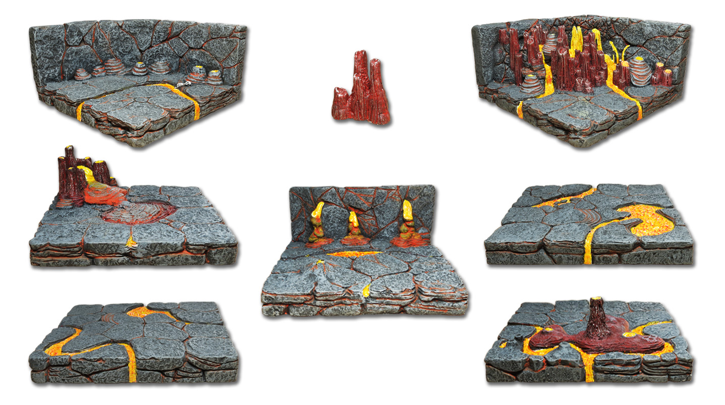 Tabletop Fix: Dwarven Forge - Hellscape Terrain Release