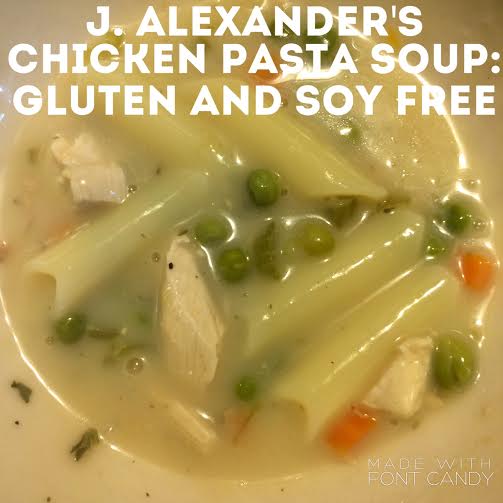 For the Love of Grits J. Alexander’s Chicken Pasta Soup Recipe