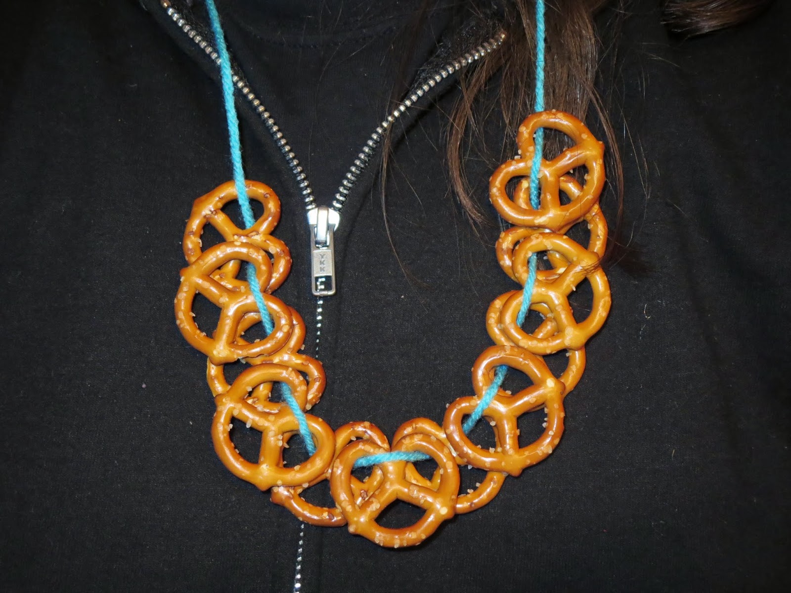 DIY Pretzel Necklaces ~ SugarSkull Industries