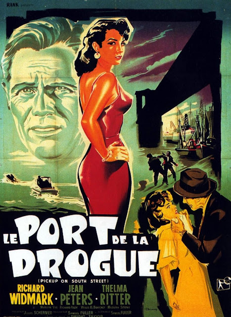 Αποτέλεσμα εικόνας για Pickup on the south street(1953) του Σάμουελ Φούλερ