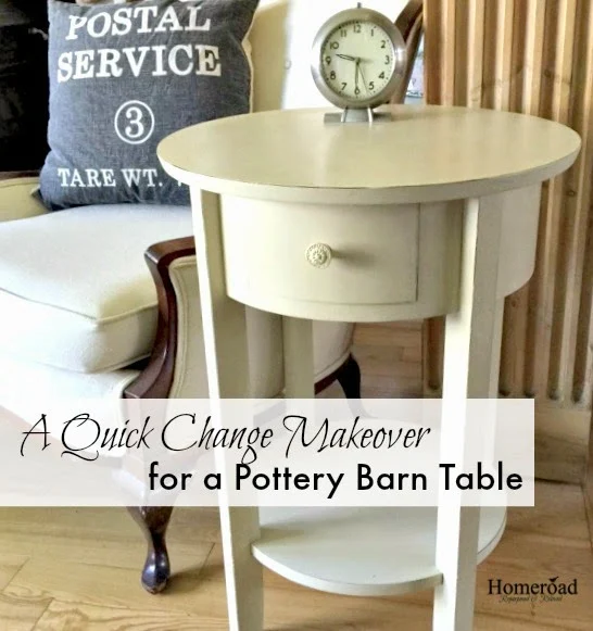 A Quick and Easy Table Makeover www.homeroad.net