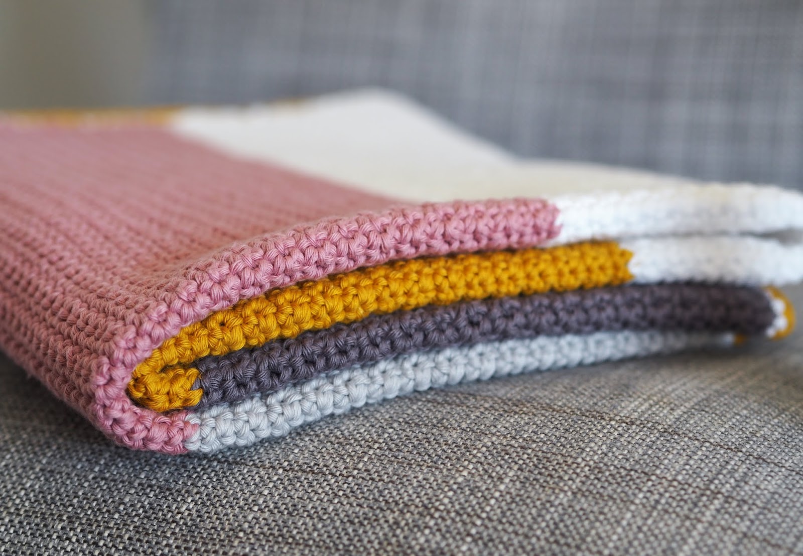 colourful baby blanket