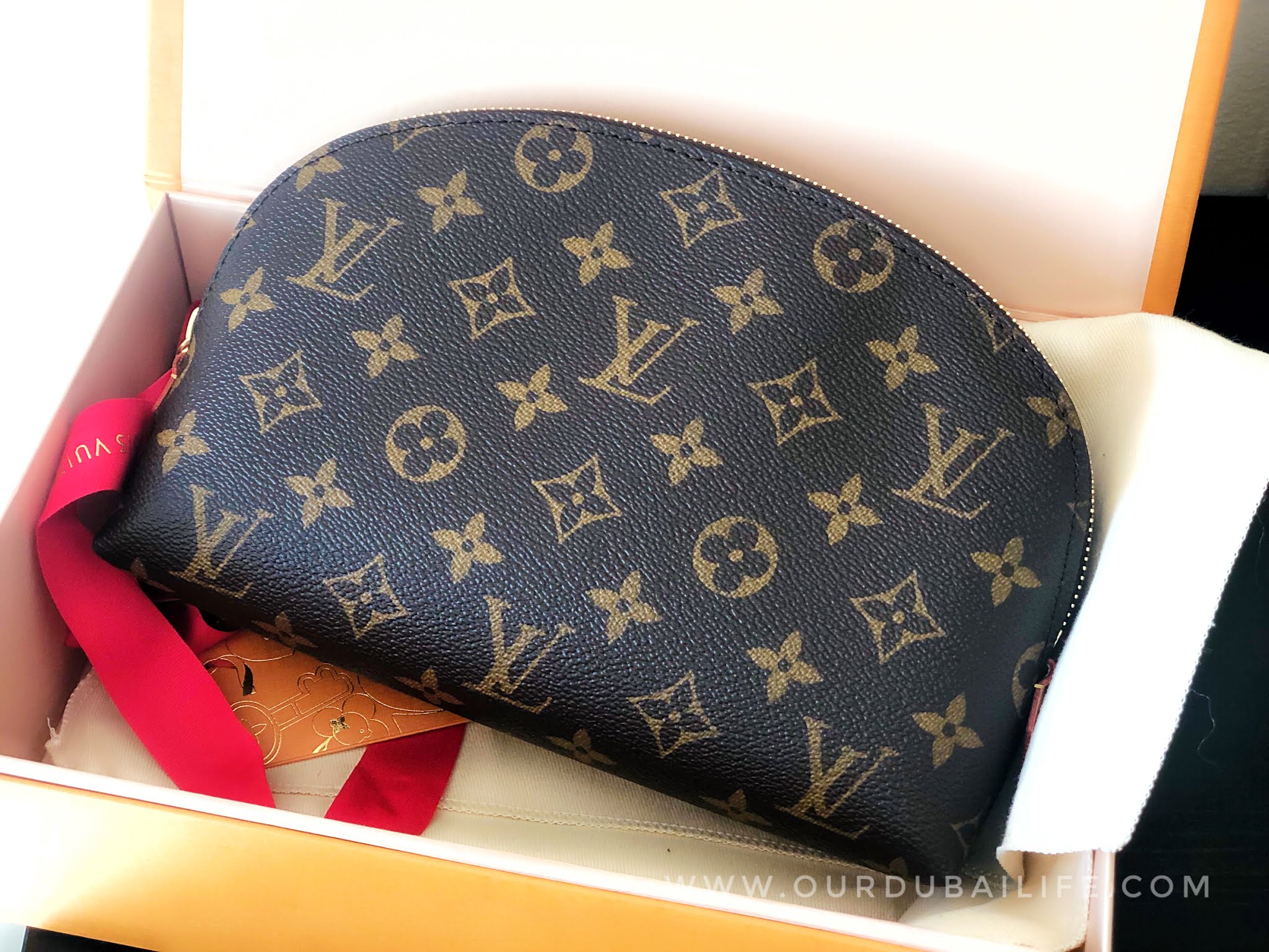 Louis Vuitton monogram cosmetic pouch GM
