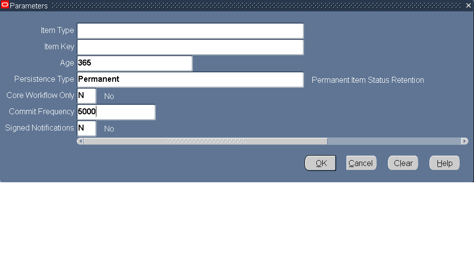 Elazab's oracle blog Purge Obsolete oracle workflow Logs and keeping